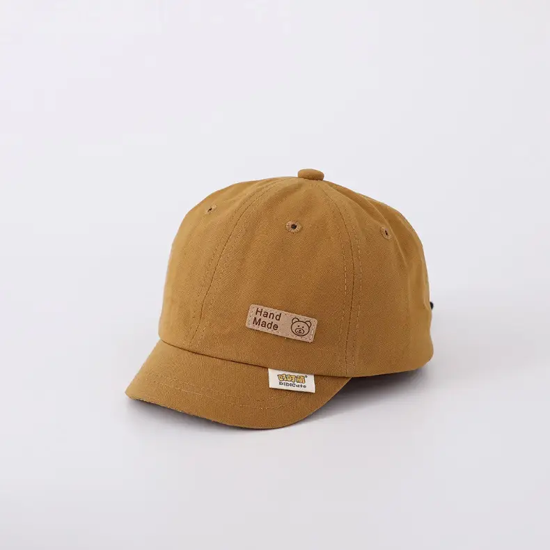 Baby Cap White Hello Emoji Summer Boys Girls — feature 18