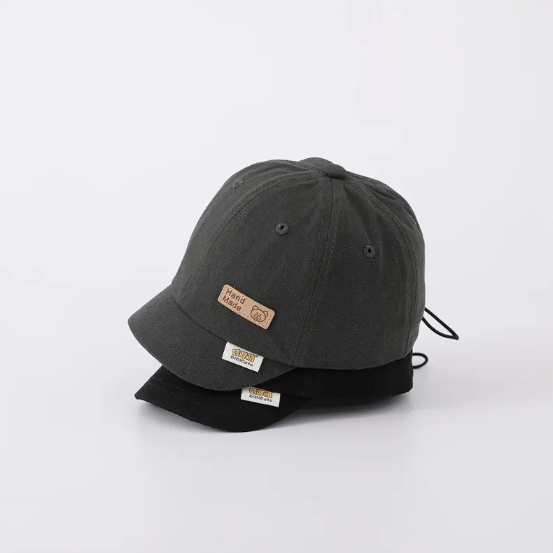 Baby Cap White Hello Emoji Summer Boys Girls — feature 7