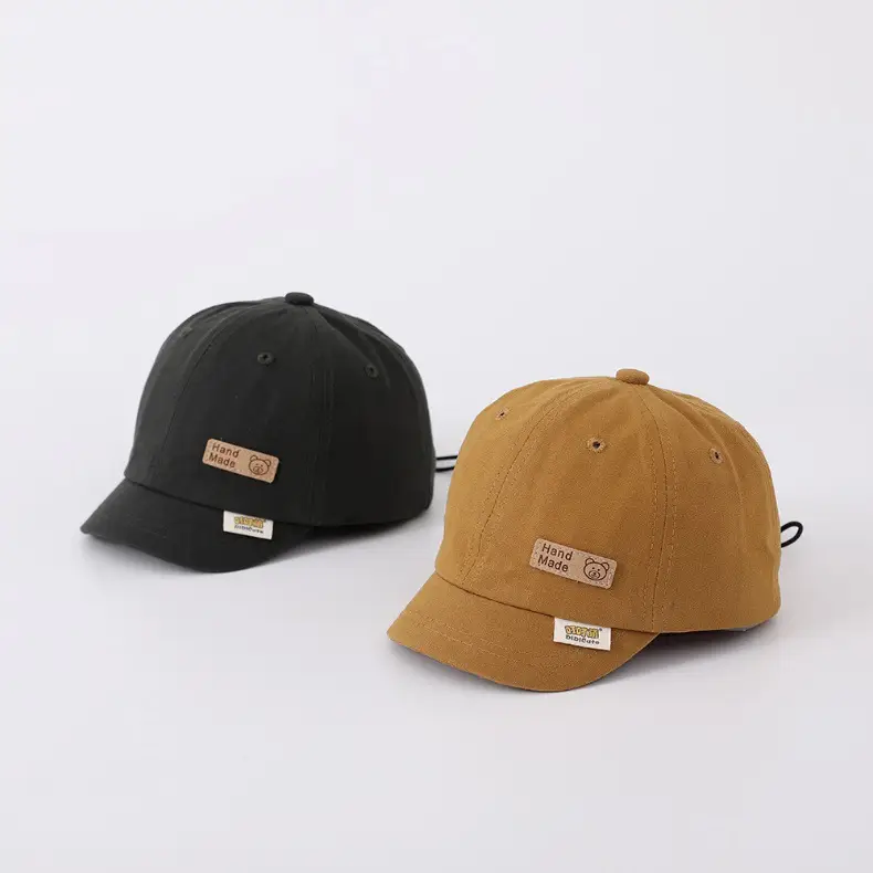 Baby Cap White Hello Emoji Summer Boys Girls — feature 8