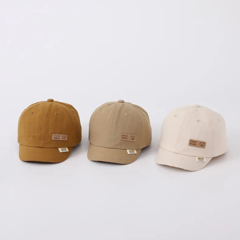 Baby Cap White Hello Emoji Summer Boys Girls — feature 9
