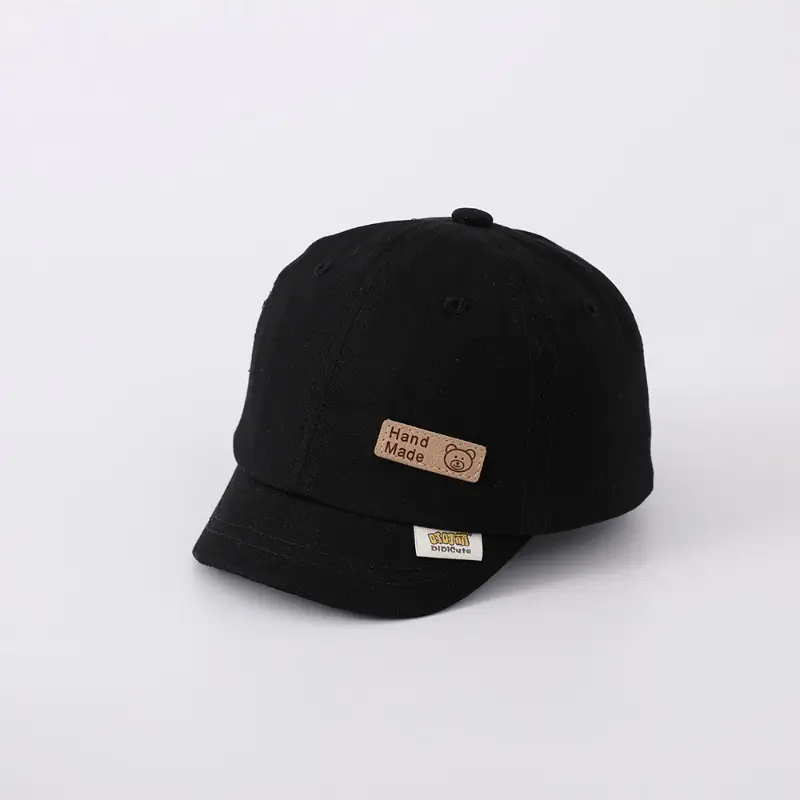 Baby Cap White Hello Emoji Summer Boys Girls - Image 5