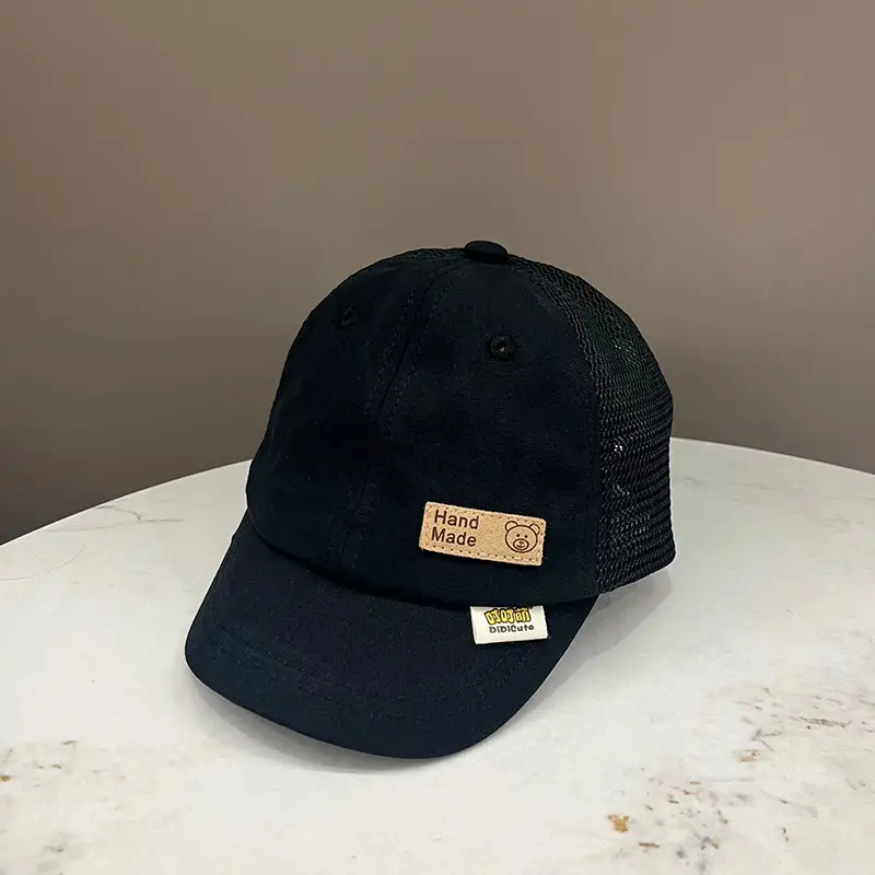 Baby Cap White Hello Emoji Summer Boys Girls - Image 8