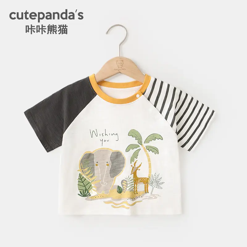 Baby T-Shirt Shorts Set Summer Cotton Kids