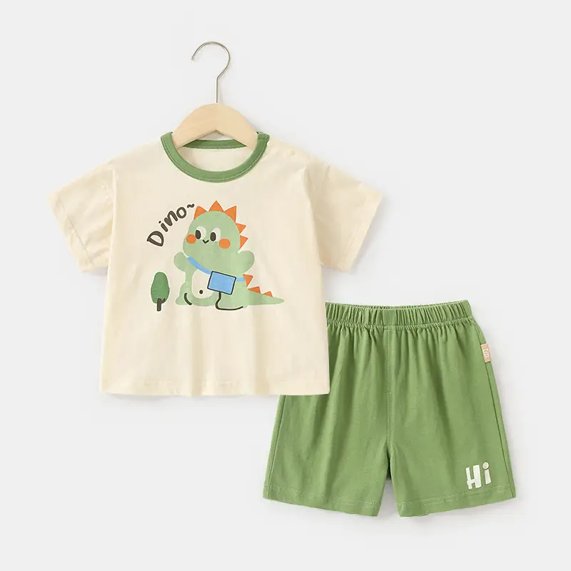 Baby T-Shirt Shorts Set Summer Cotton Kids