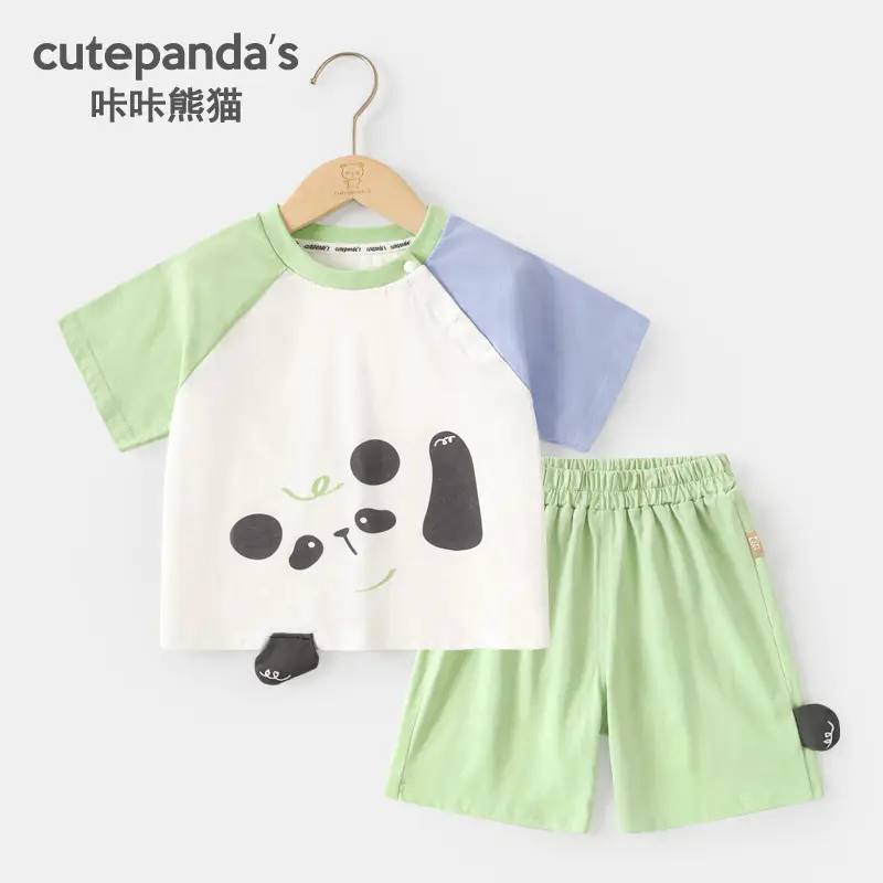 Baby T-Shirt Shorts Set Summer Cotton Kids
