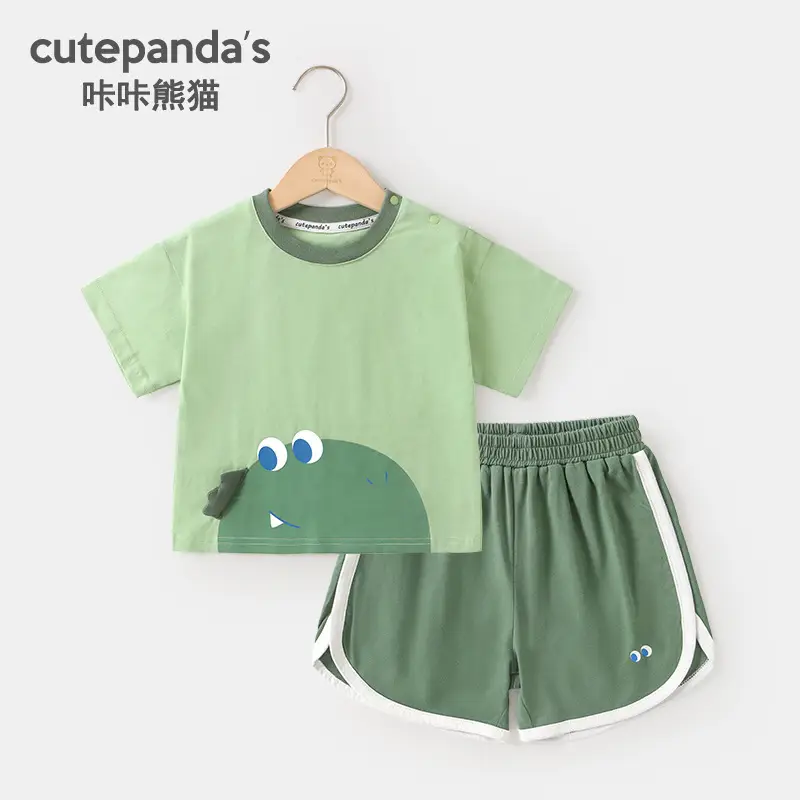 Baby T-Shirt Shorts Set Summer Cotton Kids