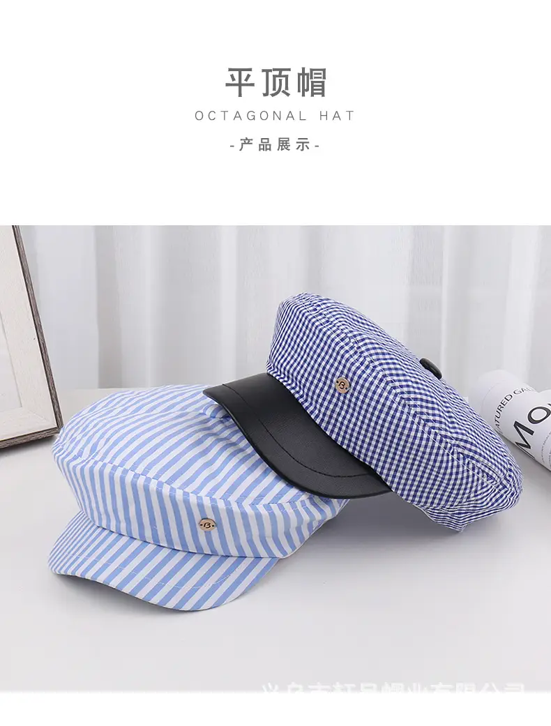 Men Red Plaid Bow Tie Sun Hat — feature 26