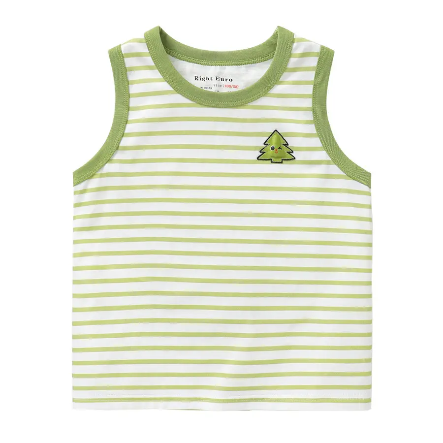Kids Dinosaur T-Shirt Right Euro Beige Green