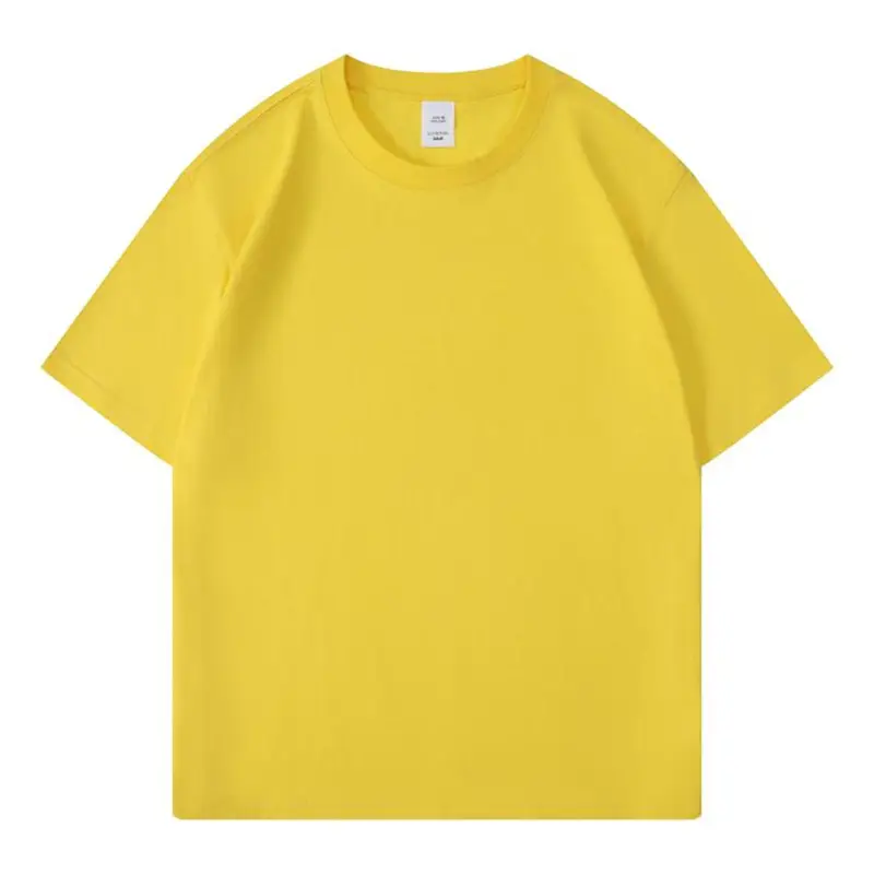 Men Loose Fit Orange Cotton T-Shirt 79000 - Image 15