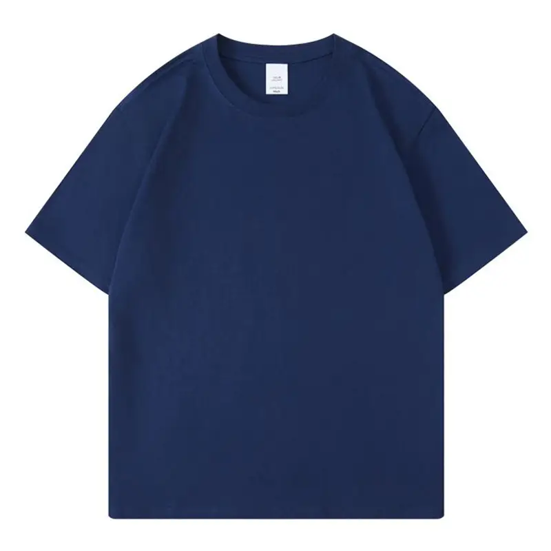 Men Loose Fit Orange Cotton T-Shirt 79000 - Image 7