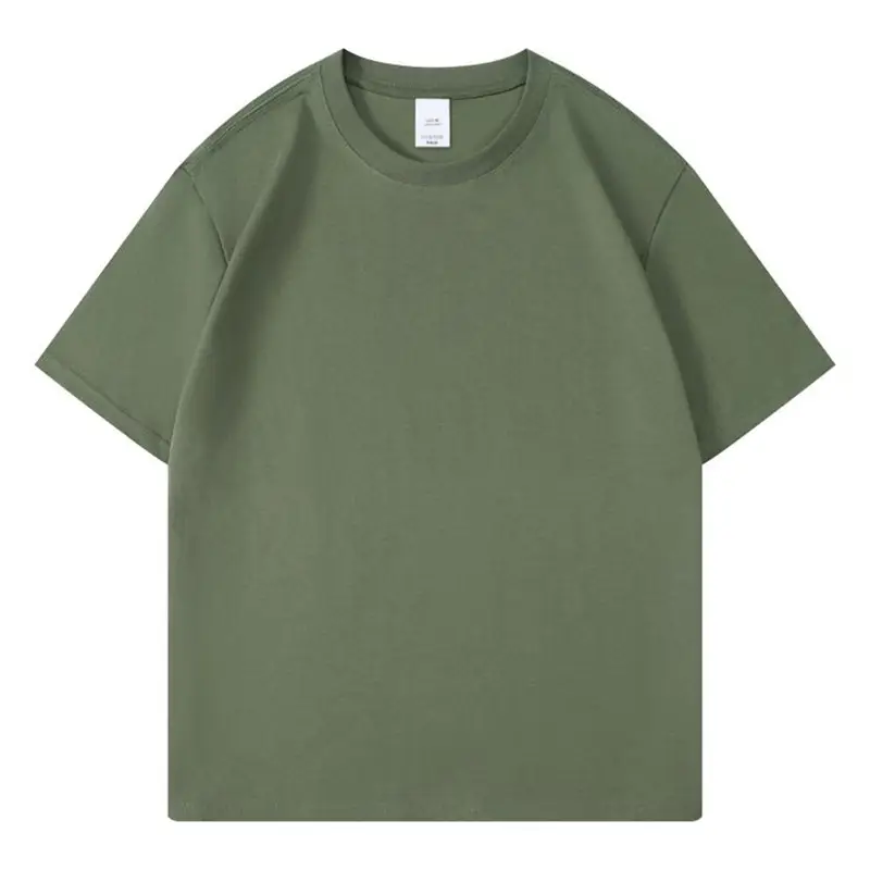 Men Loose Fit Orange Cotton T-Shirt 79000 - Image 8