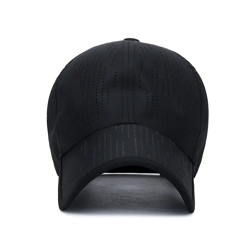 Blue Laser Punched Baseball Cap for Men Women Travel Outdoor Sports - Image 10