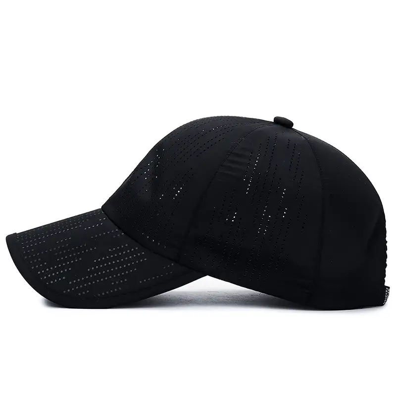 Blue Laser Punched Baseball Cap for Men Women Travel Outdoor Sports - Image 11