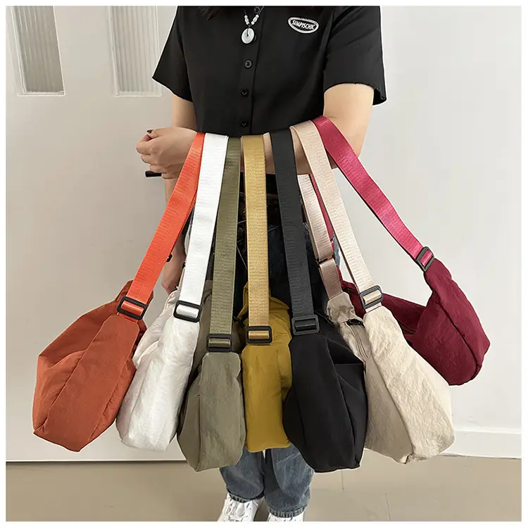 Women's Elegant Shoulder Crossbody Bag Beige 2024 - Image 8
