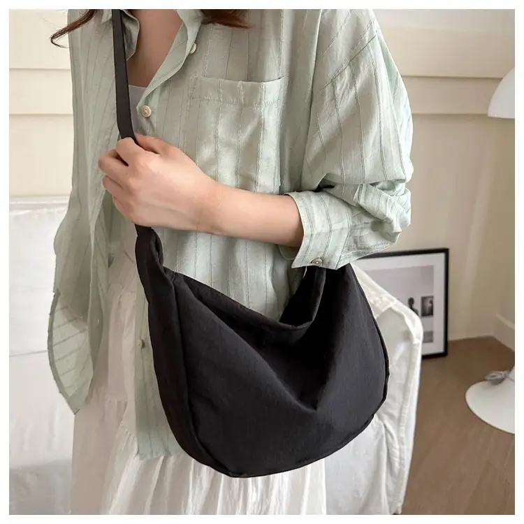 Women's Elegant Shoulder Crossbody Bag Beige 2024 - Image 10