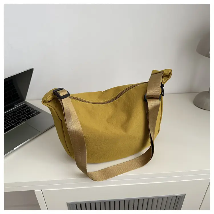 Women's Elegant Shoulder Crossbody Bag Beige 2024 - Image 3