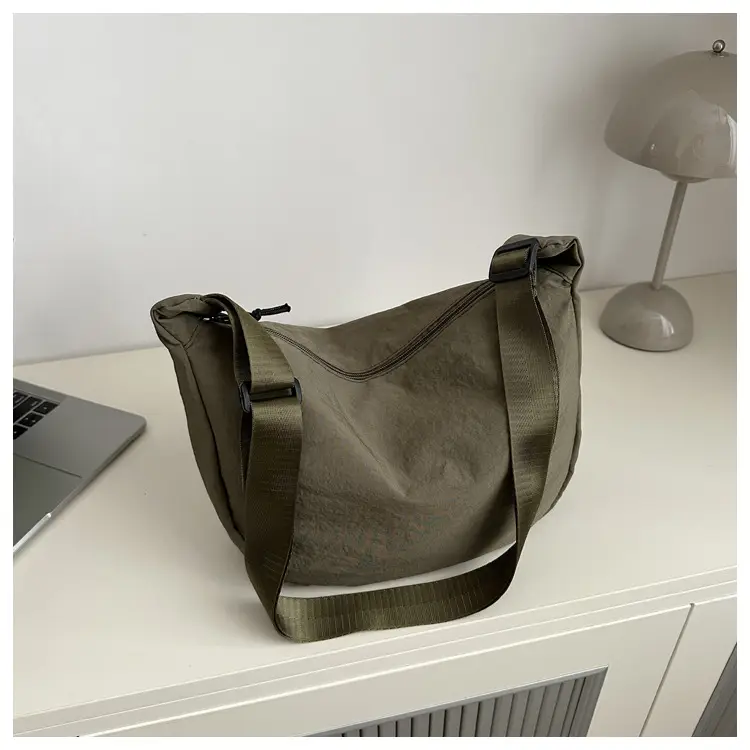 Women's Elegant Shoulder Crossbody Bag Beige 2024 - Image 5