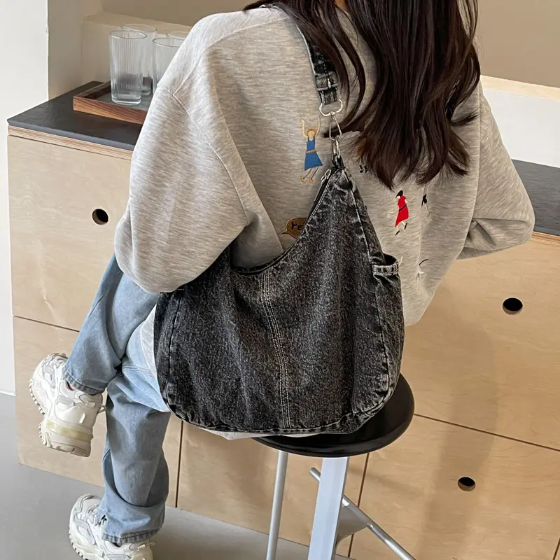 Cowboy Bag for Women Large Capacity Crossbody Casual Commuter - Image 4