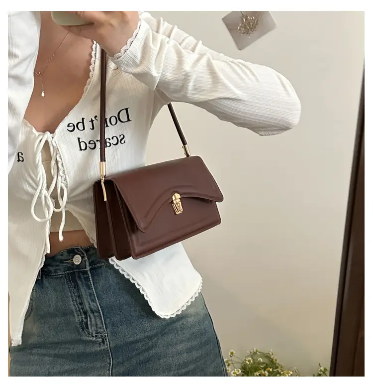 White French Niche Shoulder Bag for Women — feature 16