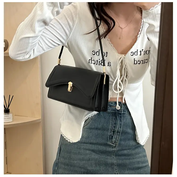 White French Niche Shoulder Bag for Women — feature 18
