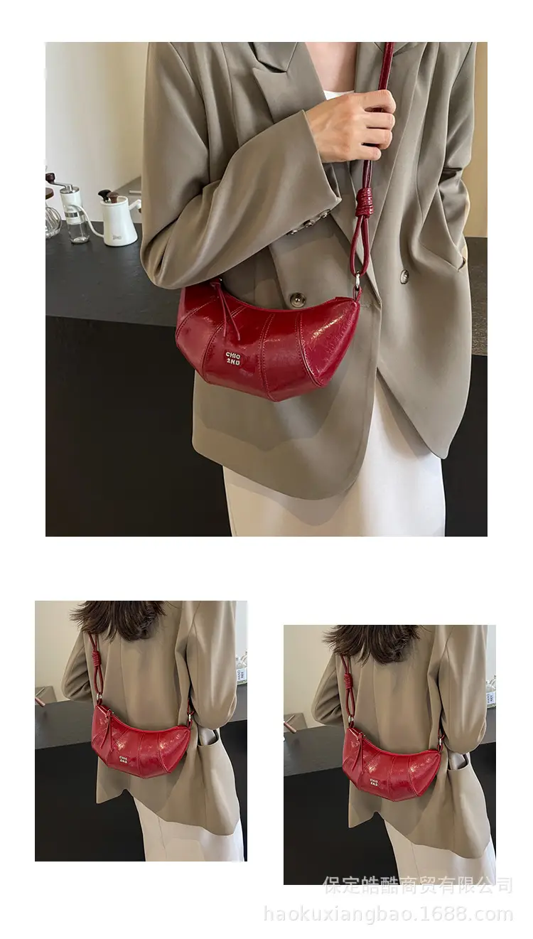 Silver Croc Crossbody Bag Women 2024 New — feature 12