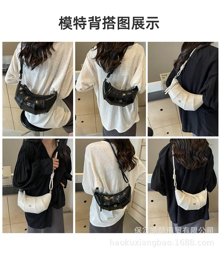 Silver Croc Crossbody Bag Women 2024 New — feature 9