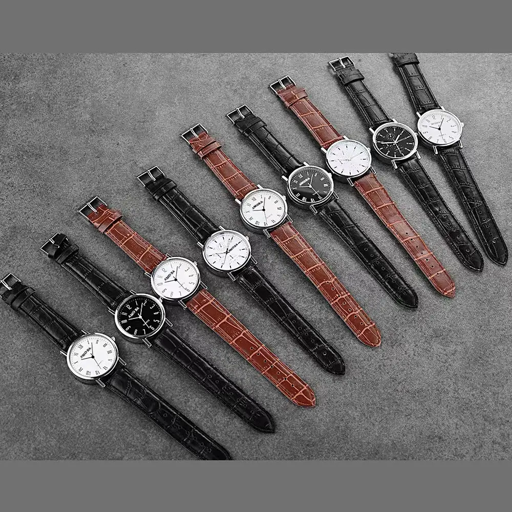 Men's Black Dial Quartz Watch for Business & College — feature 7