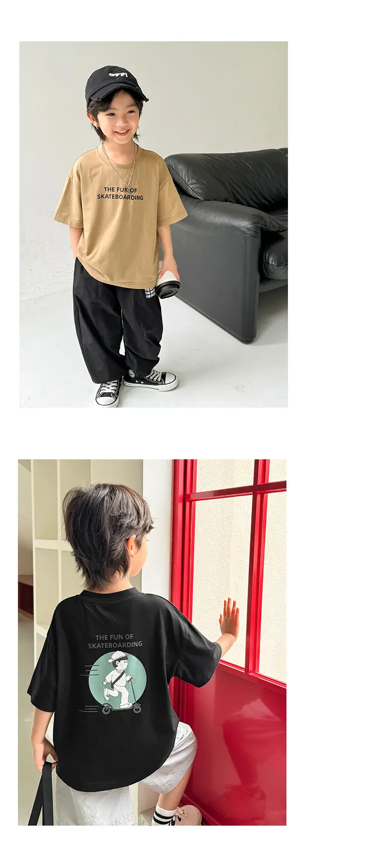 Boys T-Shirt Summer 2026 Kids Trendy Graphic Print — feature 10