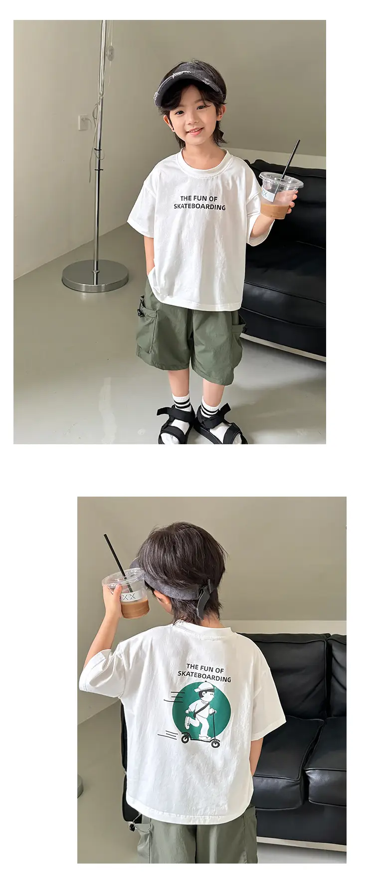 Boys T-Shirt Summer 2026 Kids Trendy Graphic Print — feature 11