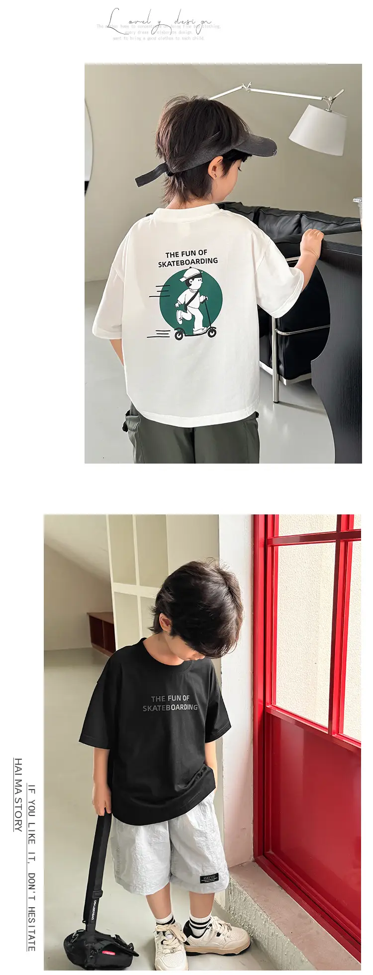 Boys T-Shirt Summer 2026 Kids Trendy Graphic Print — feature 7