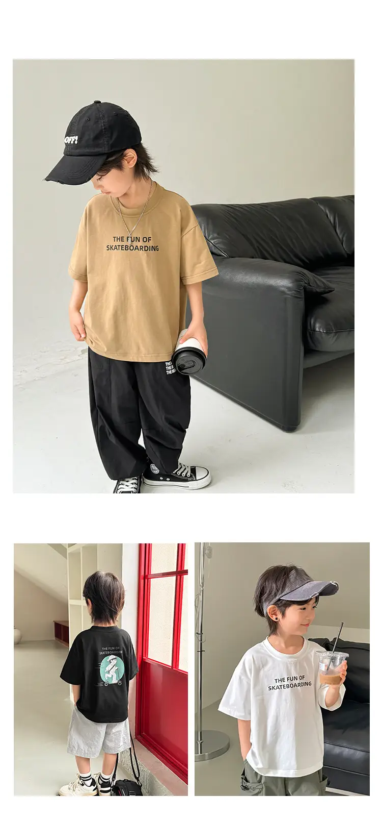 Boys T-Shirt Summer 2026 Kids Trendy Graphic Print — feature 8