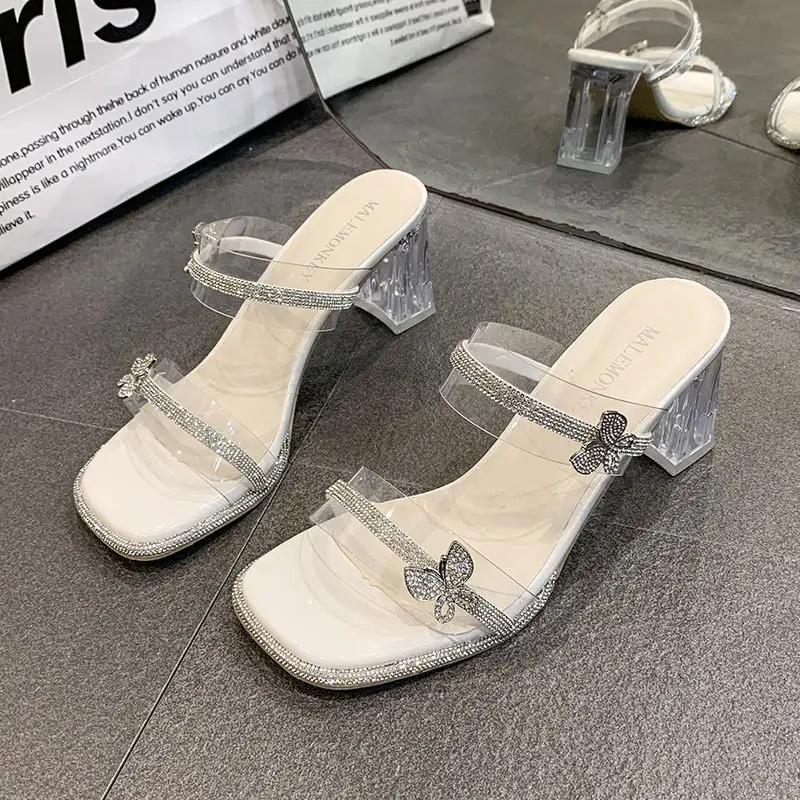 Fairy Clear Strappy Sandals for Women 2025 - Image 4