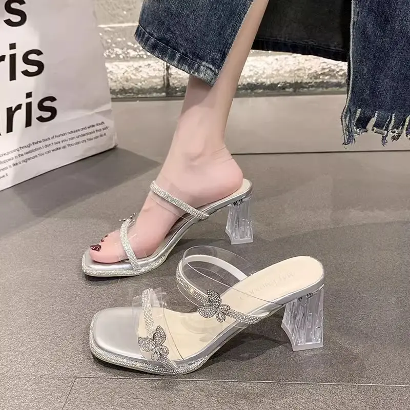 Fairy Clear Strappy Sandals for Women 2025 - Image 5
