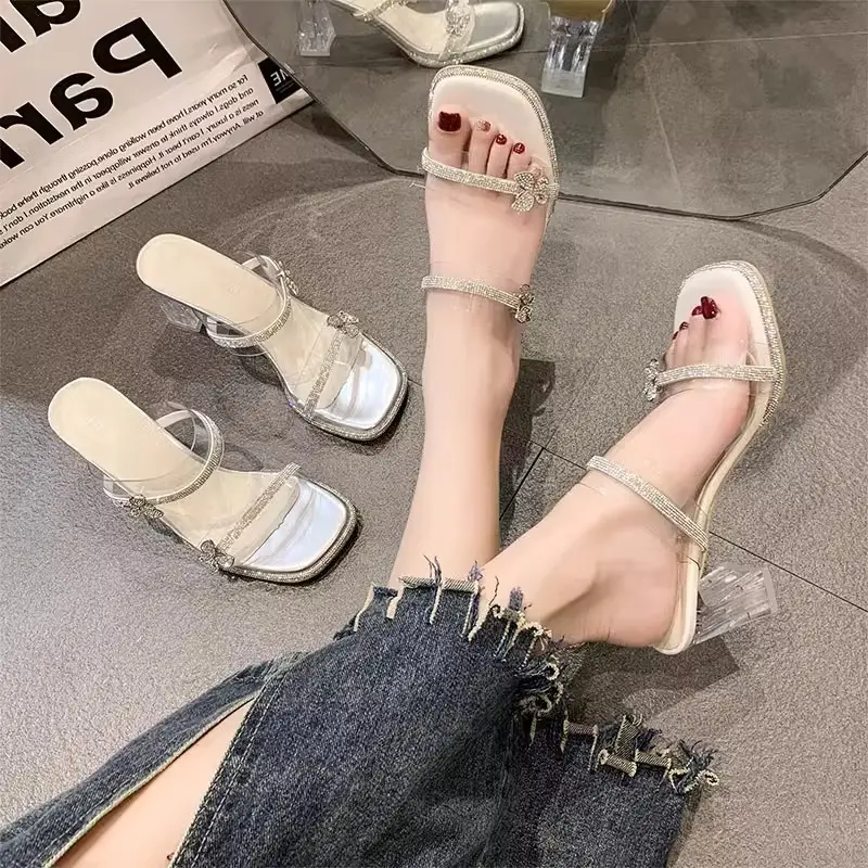 Fairy Clear Strappy Sandals for Women 2025 - Image 6