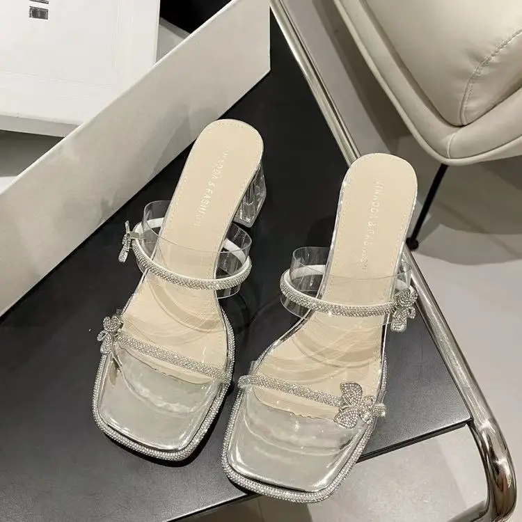 Fairy Clear Strappy Sandals for Women 2025 - Image 2