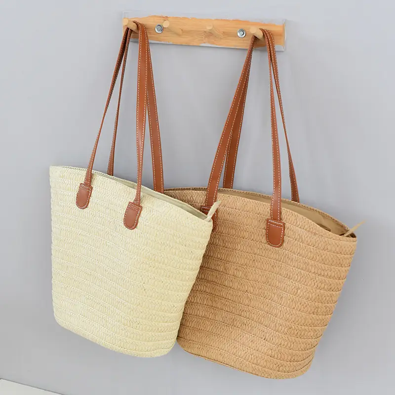 Women's Straw Shoulder Crossbody Bag Large Capacity — feature 10