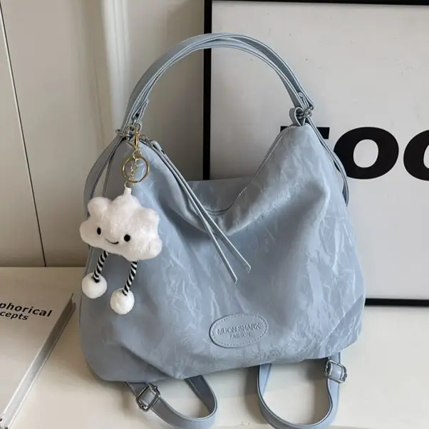 Light Green Korean Commuter Tote Bag for Women - Image 6