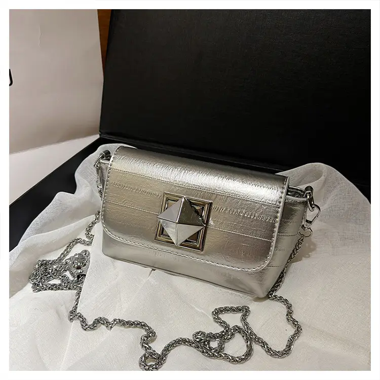 Silver Chain Shoulder Bag Women 2024 New Design — feature 17