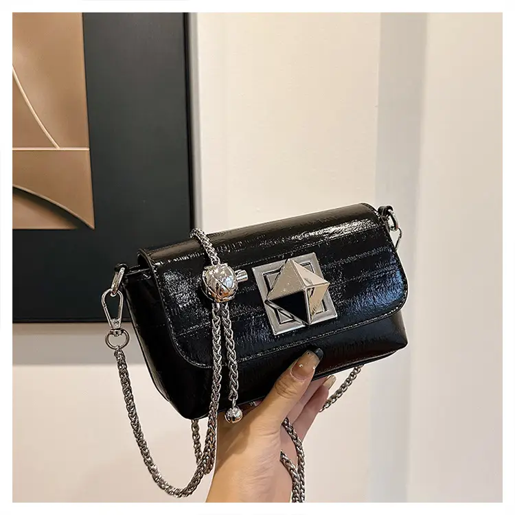 Silver Chain Shoulder Bag Women 2024 New Design — feature 22