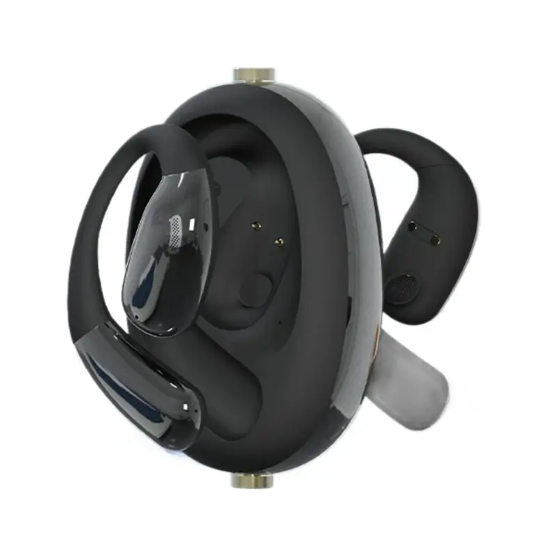 Noise-Canceling Rotating Bluetooth Headphones Black - Image 5