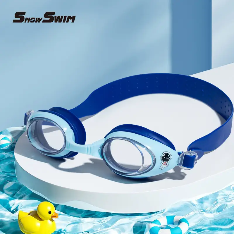 Children's swimming goggles small frame waterproof anti-fog HD boys and girls professional swimming glasses swimming cap suit diving equipment