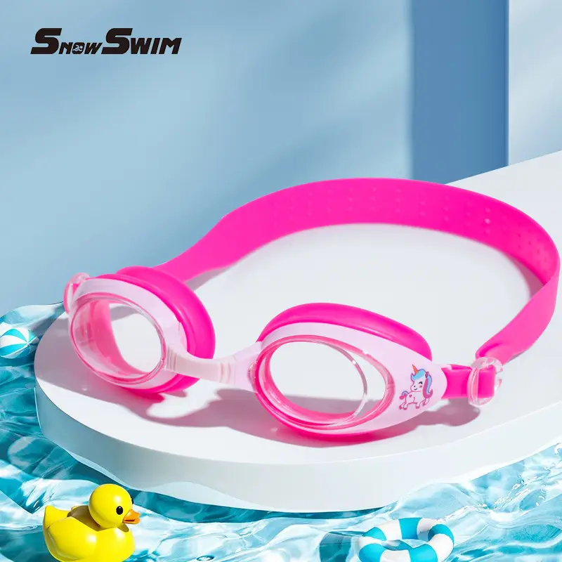 Children's swimming goggles small frame waterproof anti-fog HD boys and girls professional swimming glasses swimming cap suit diving equipment