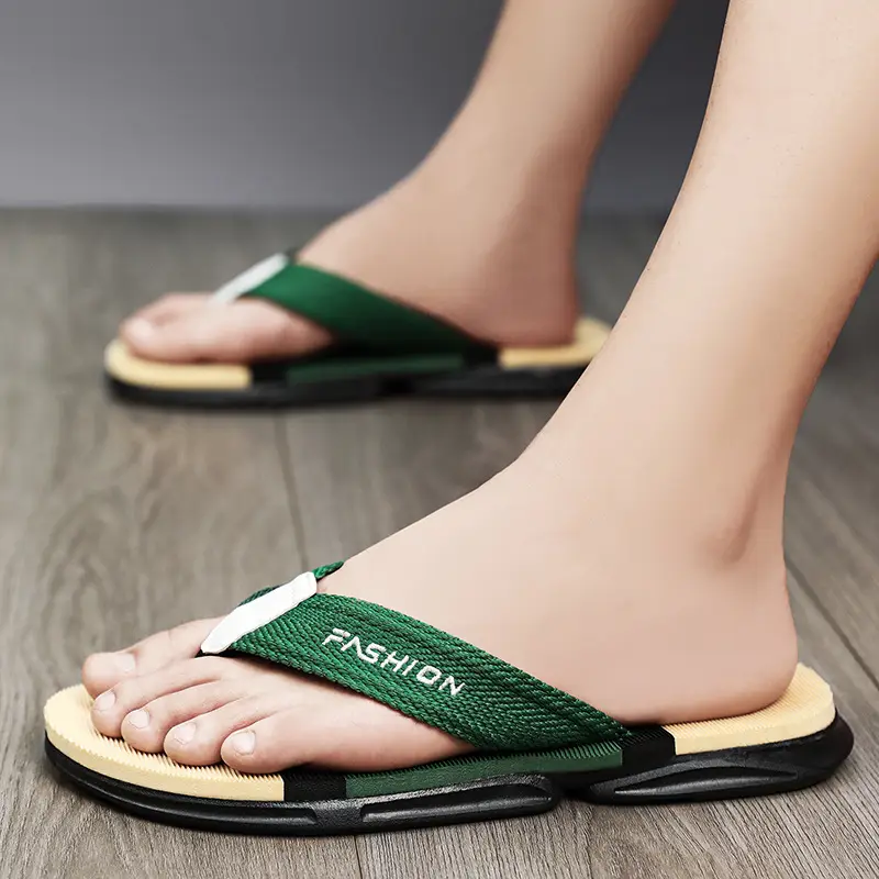 Summer New Men's Shoes Fashionable Soft Bottom Flip-Flops Teenager Outdoor Non-Slip Deodorant Casual Sandals Fashionable Cool Shoes - Image 6