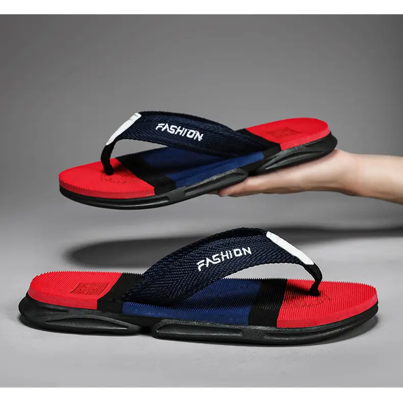 Summer New Men's Shoes Fashionable Soft Bottom Flip-Flops Teenager Outdoor Non-Slip Deodorant Casual Sandals Fashionable Cool Shoes — feature 12