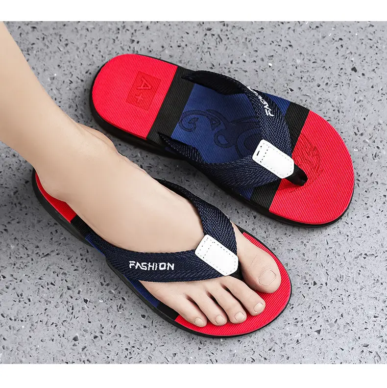 Summer New Men's Shoes Fashionable Soft Bottom Flip-Flops Teenager Outdoor Non-Slip Deodorant Casual Sandals Fashionable Cool Shoes — feature 7