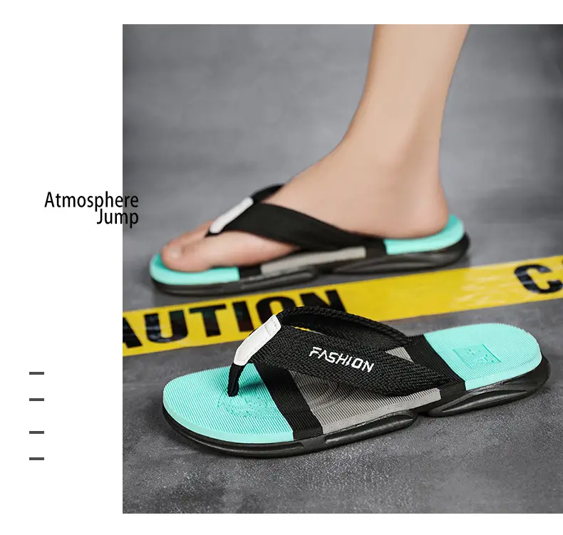 Summer New Men's Shoes Fashionable Soft Bottom Flip-Flops Teenager Outdoor Non-Slip Deodorant Casual Sandals Fashionable Cool Shoes — feature 9