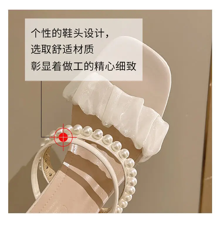 Crystal High Heel Sandals for Women 2025 Summer — feature 15