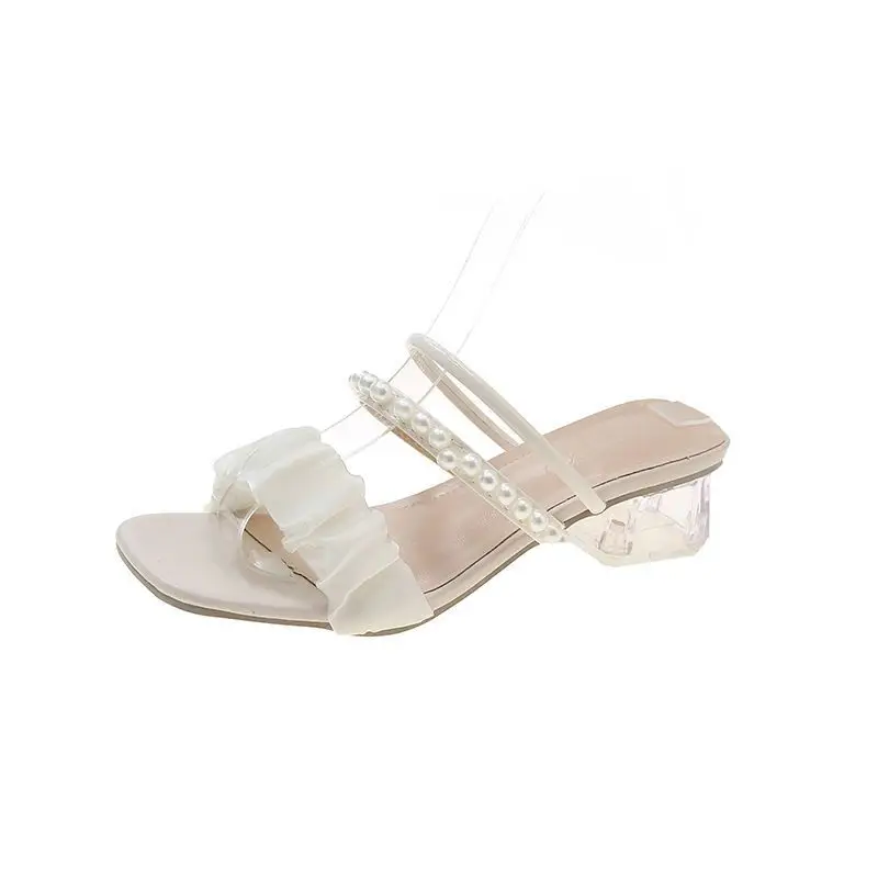 Crystal High Heel Sandals for Women 2025 Summer - Image 2