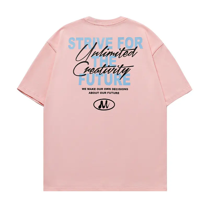 Han Lu T-Shirt Pink Striking Future Design - Image 3