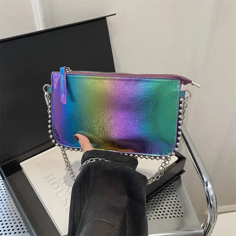 Silver Korean Style Crossbody Bag for Women 2026 - Image 7